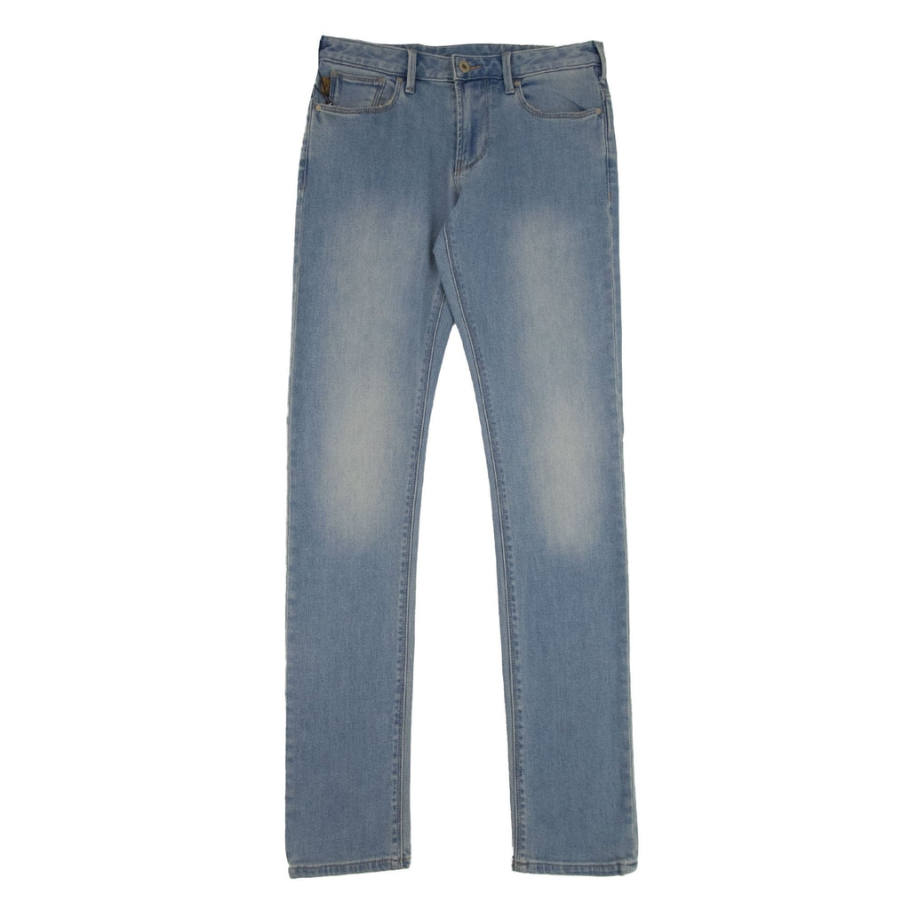 Armani Jeans J06 Slim Fit 5 Pocket Jeans Stonewash Denim 0943
