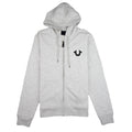 True Religion Crafted With Pride Hoodie Light Grey