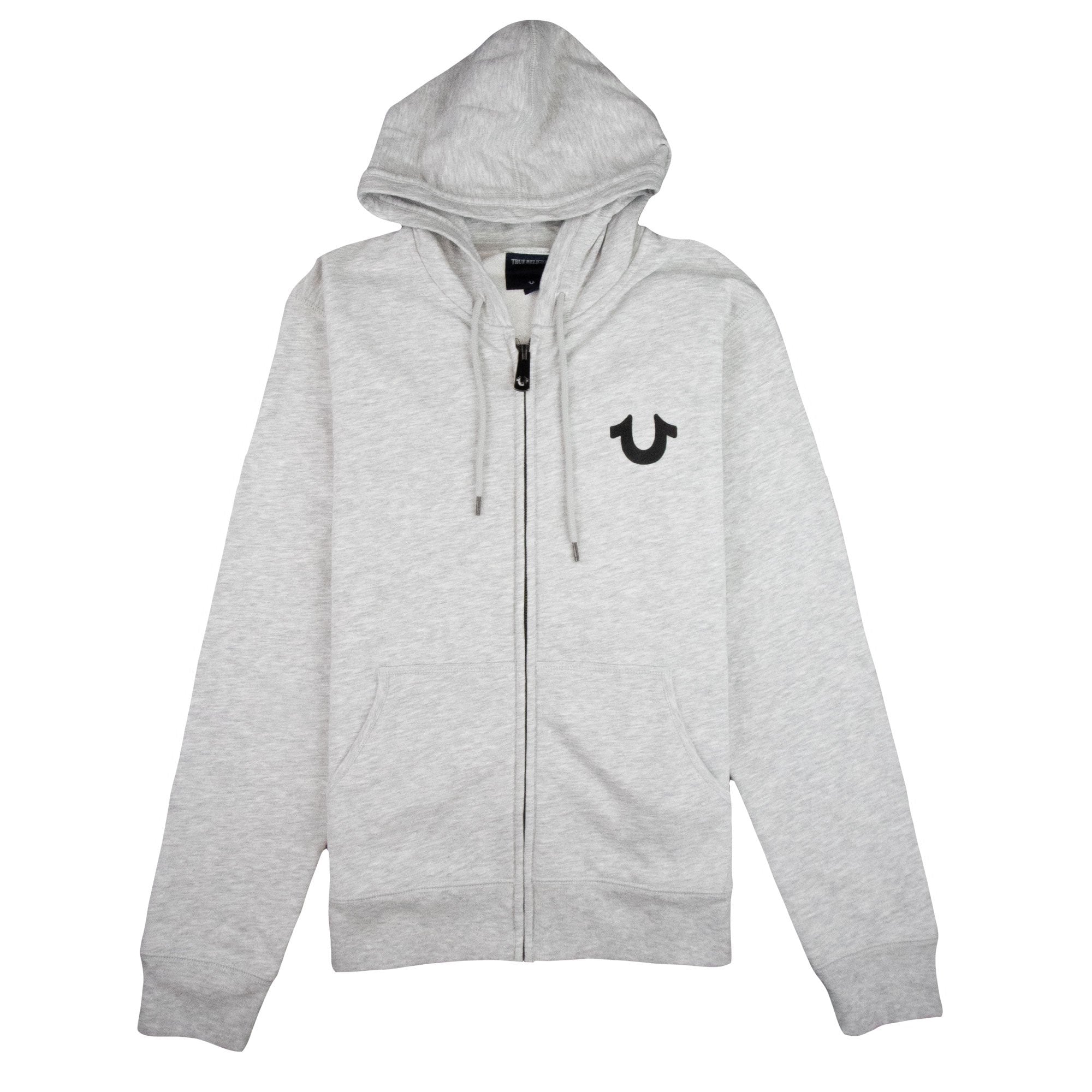 True Religion Crafted With Pride Hoodie Light Grey