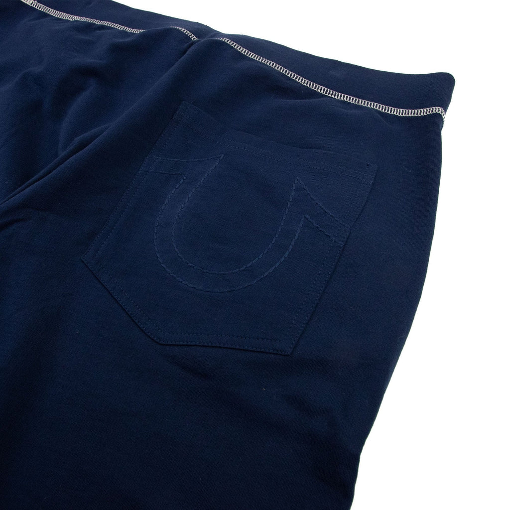 True Religion Wide Leg Pocket Logo Sweatpant Midnight