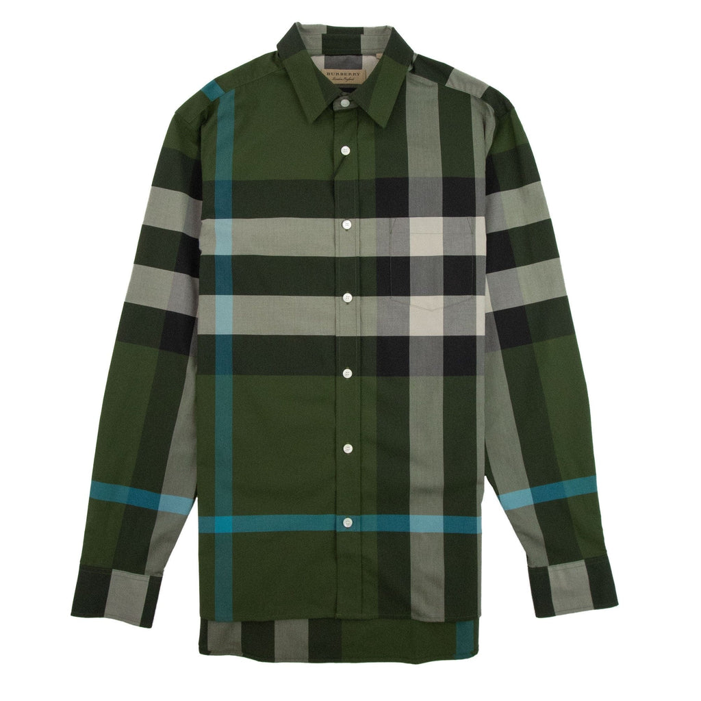 Burberry Windsor Long Sleeve Shirt Green