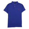 Polo Ralph Lauren Custom Fit Short Sleeve Polo Graphic Royal