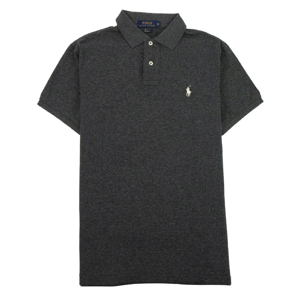 Polo Ralph Lauren Custom Fit Short Sleeve Polo Heather Grey
