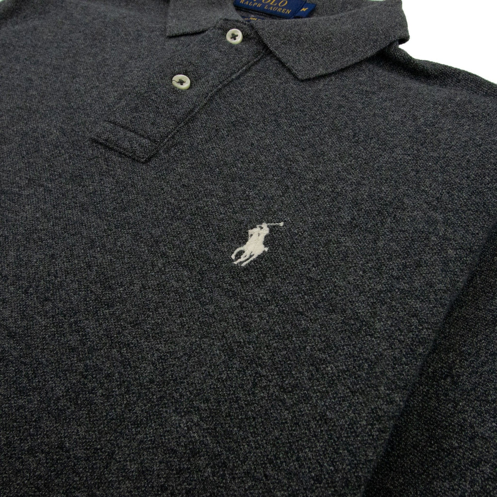 Polo Ralph Lauren Custom Fit Short Sleeve Polo Heather Grey