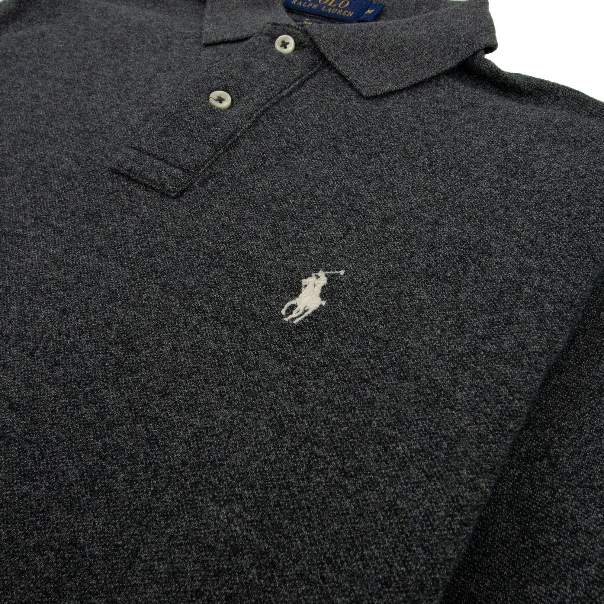 Polo Ralph Lauren Custom Fit Short Sleeve Polo Heather Grey