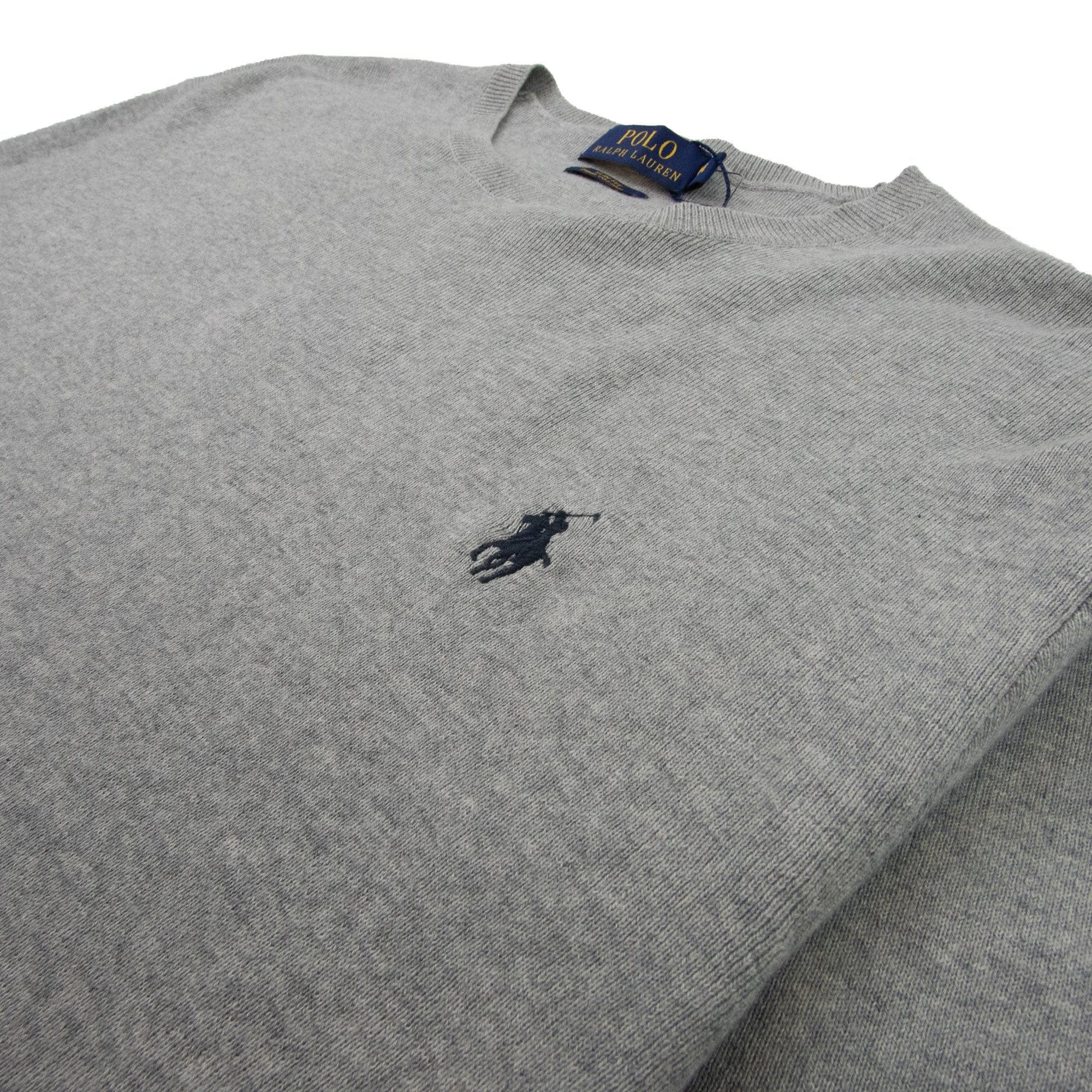 Polo Ralph Lauren Slim Fit Pima Cotton Sweat Grey
