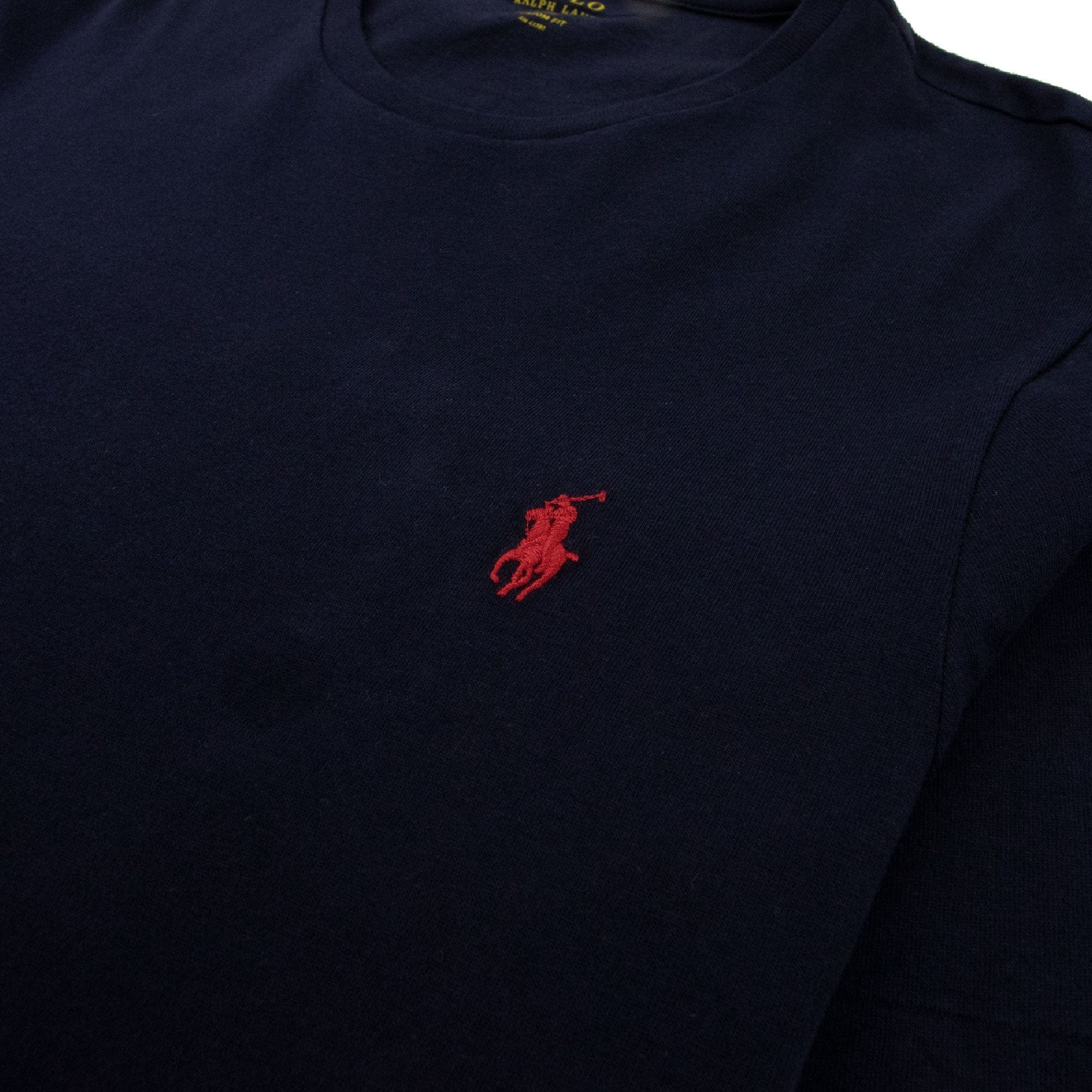 Polo Ralph Lauren Custom Fit Short Sleeve Crew T-shirt Navy