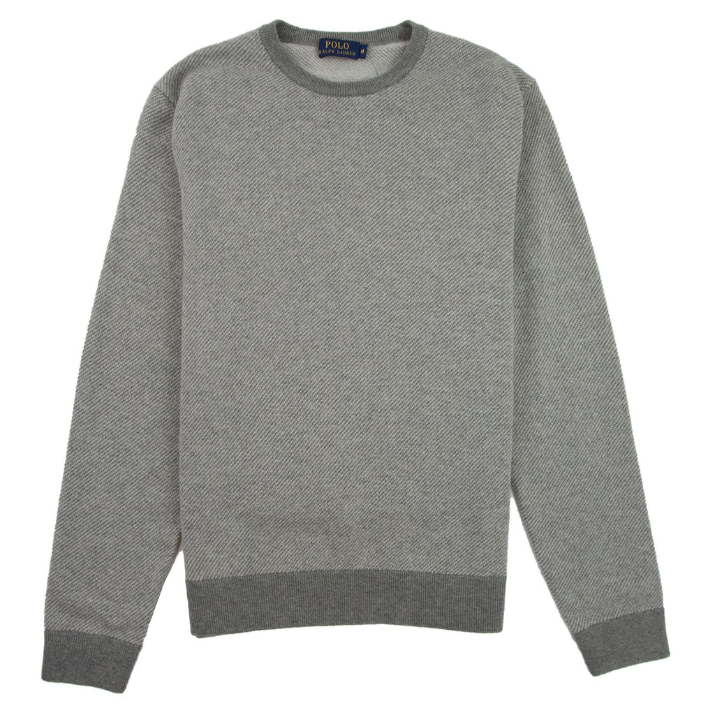Polo Ralph Lauren Lightweight Crew Neck Sweatshirt Light Grey