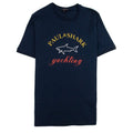 Paul And Shark Yachting Logo Ringer T-shirt Navy