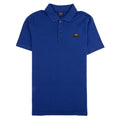 Paul And Shark Short Sleeve Badge Logo Polo Shirt Blue