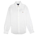 Polo Ralph Lauren Chambray Oxford Long Sleeve Shirt White