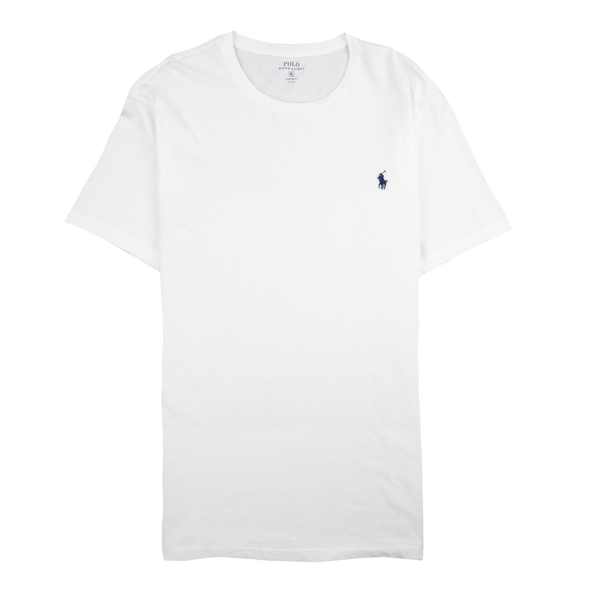 Polo Ralph Lauren Custom Fit Short Sleeve Crew T-Shirt White