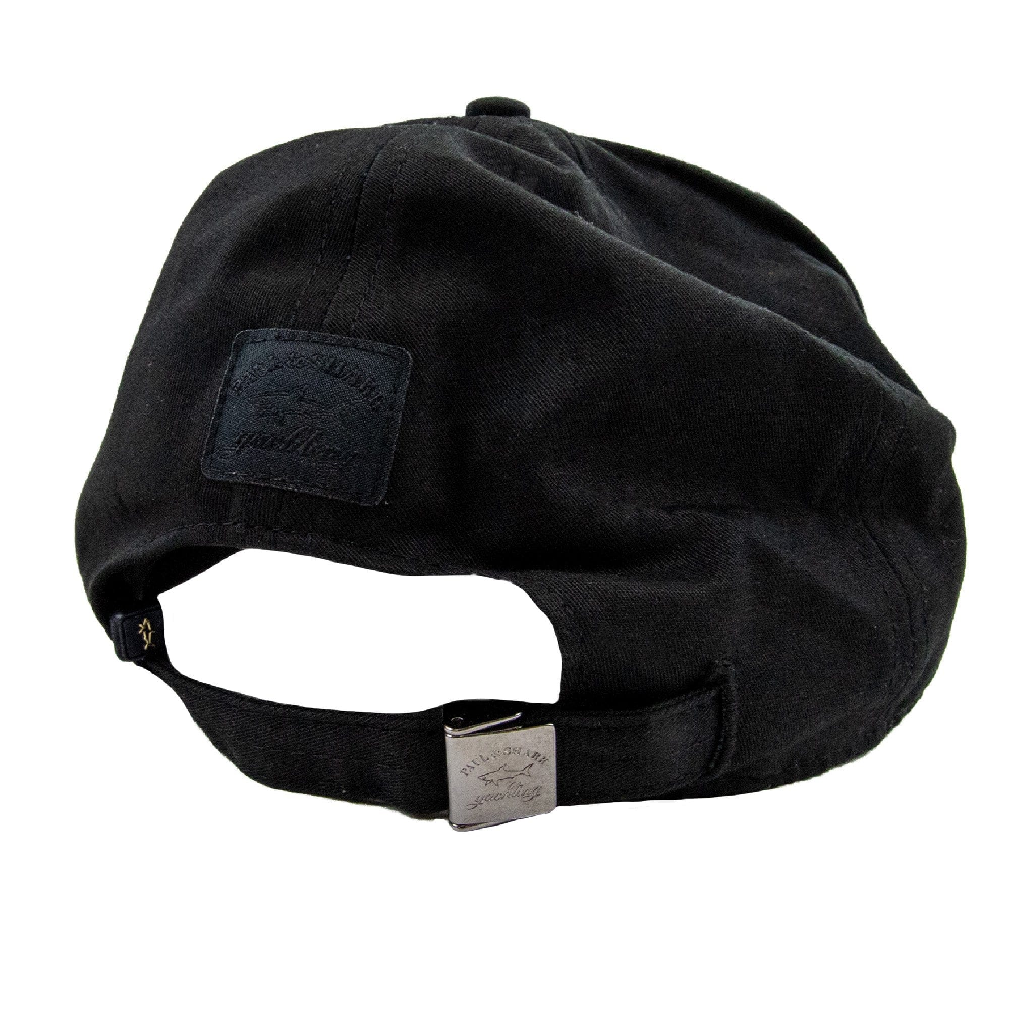 Paul And Shark Embroidered Shark Logo Cap Black