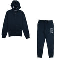 EA7 Silver Logo Tracksuit Darkslate