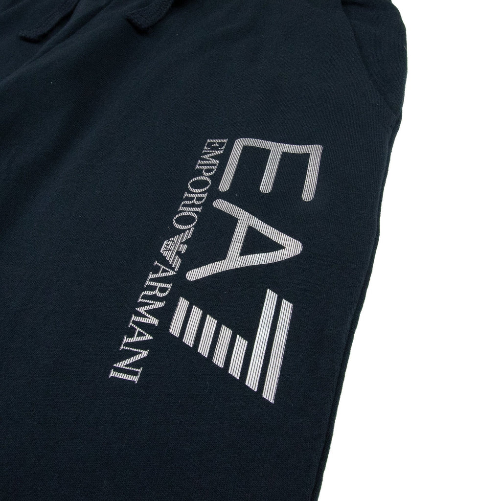 EA7 Silver Logo Tracksuit Darkslate