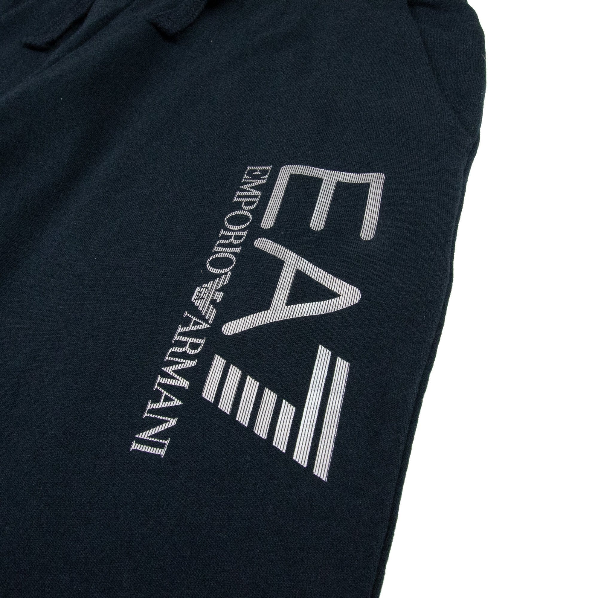 EA7 Silver Logo Tracksuit Darkslate