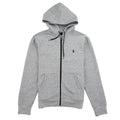 Polo Ralph Lauren Small Logo Zip Up Hoody Grey