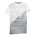 EA7 Mountain Logo T-shirt Bianco