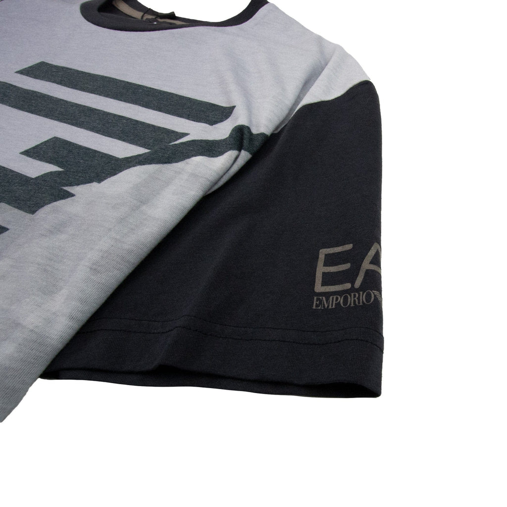 EA7 Mountain Logo T-shirt Nero