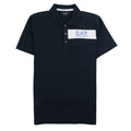 EA7 Chest Stripe 7 Logo Polo Shirt Darkslate