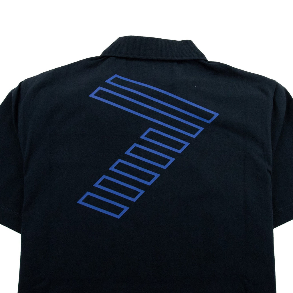EA7 Chest Stripe 7 Logo Polo Shirt Darkslate