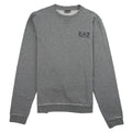 EA7 Small Logo Crewneck Sweatshirt Dark Grey