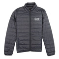 EA7 Funnel Neck Down Jacket Anthracite Grey