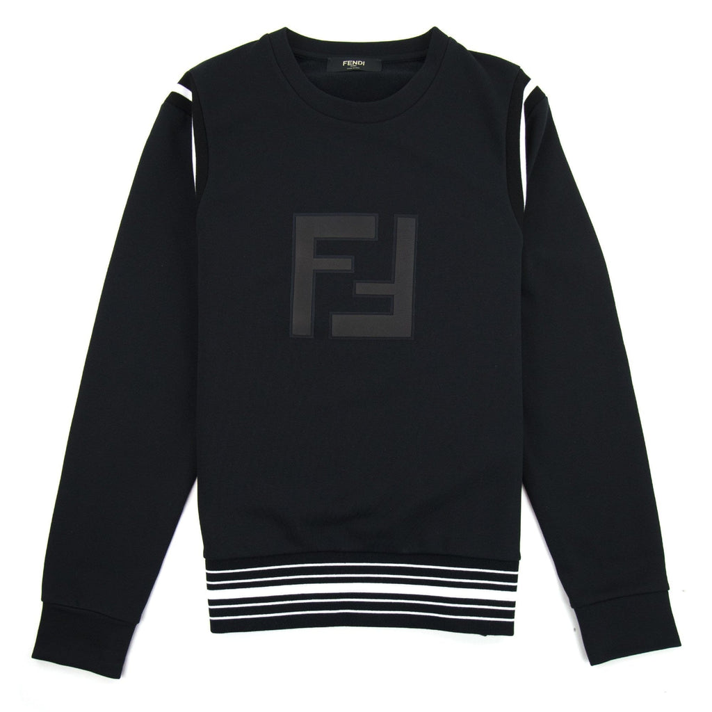 Fendi FF Logo Sweatshirt Black