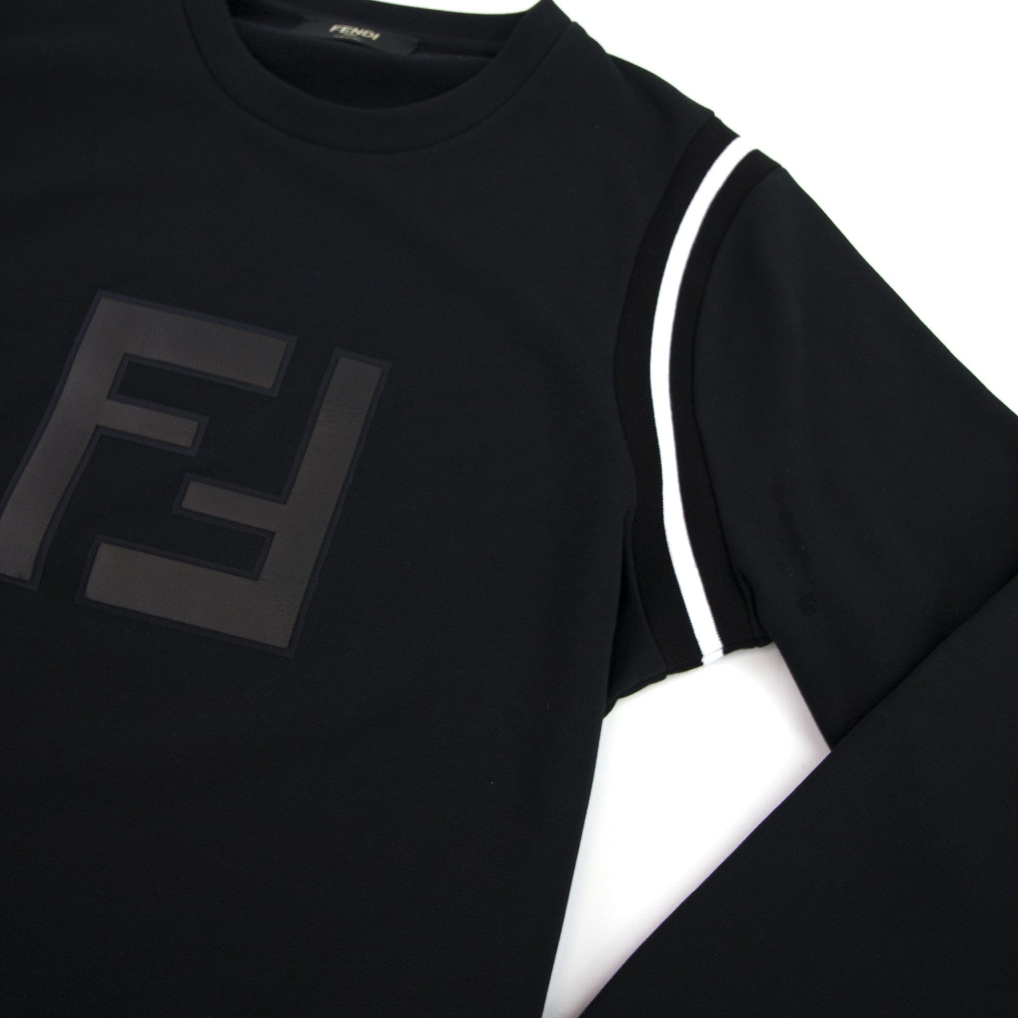 Fendi FF Logo Sweatshirt Black