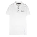 EA7 Train Core Back & Stripe Polo Shirt White