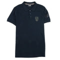 EA7 Train Big Logo Short Sleeve Polo Shirt Darkslate