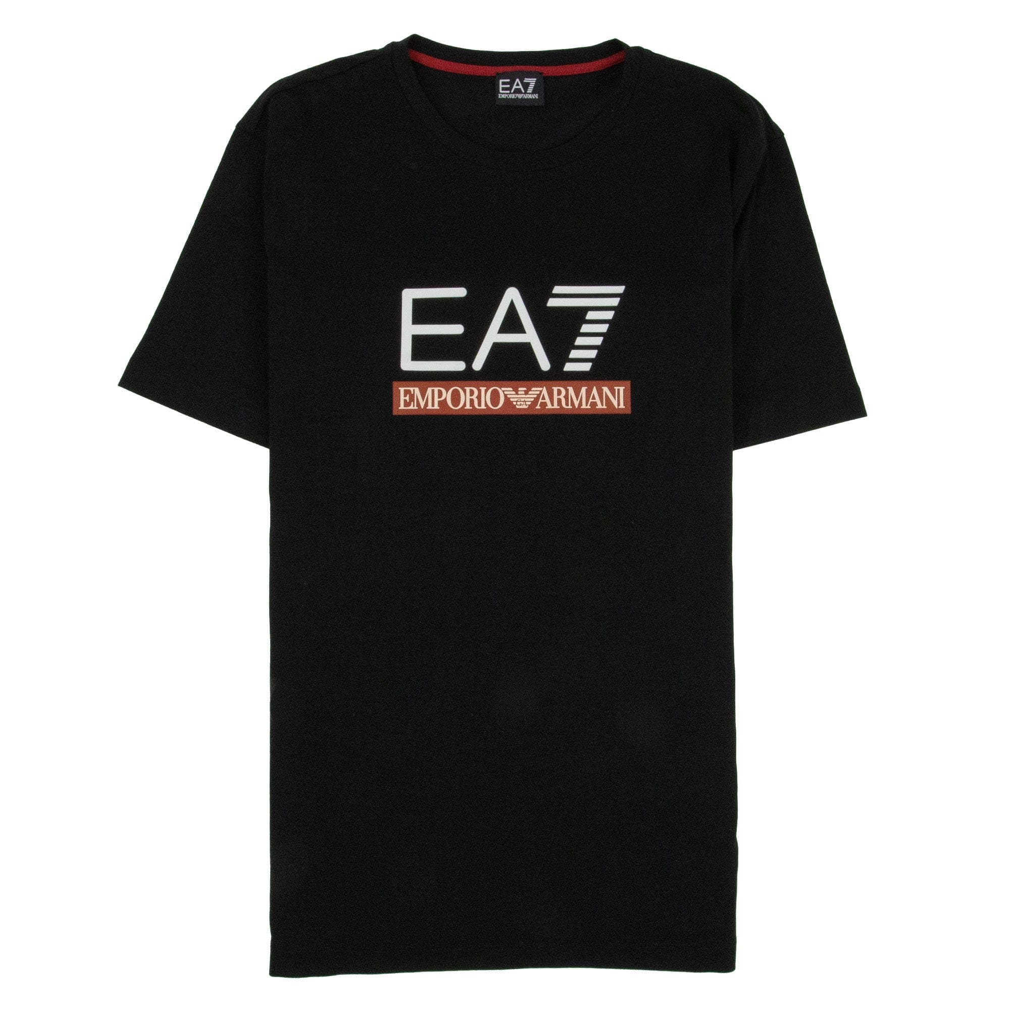 EA7 Train Graph Crew Neck T-Shirt Black