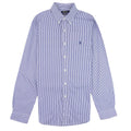 Polo Ralph Lauren Wersm Stripe Slim Fit Long Sleeve Shirt Blue/white