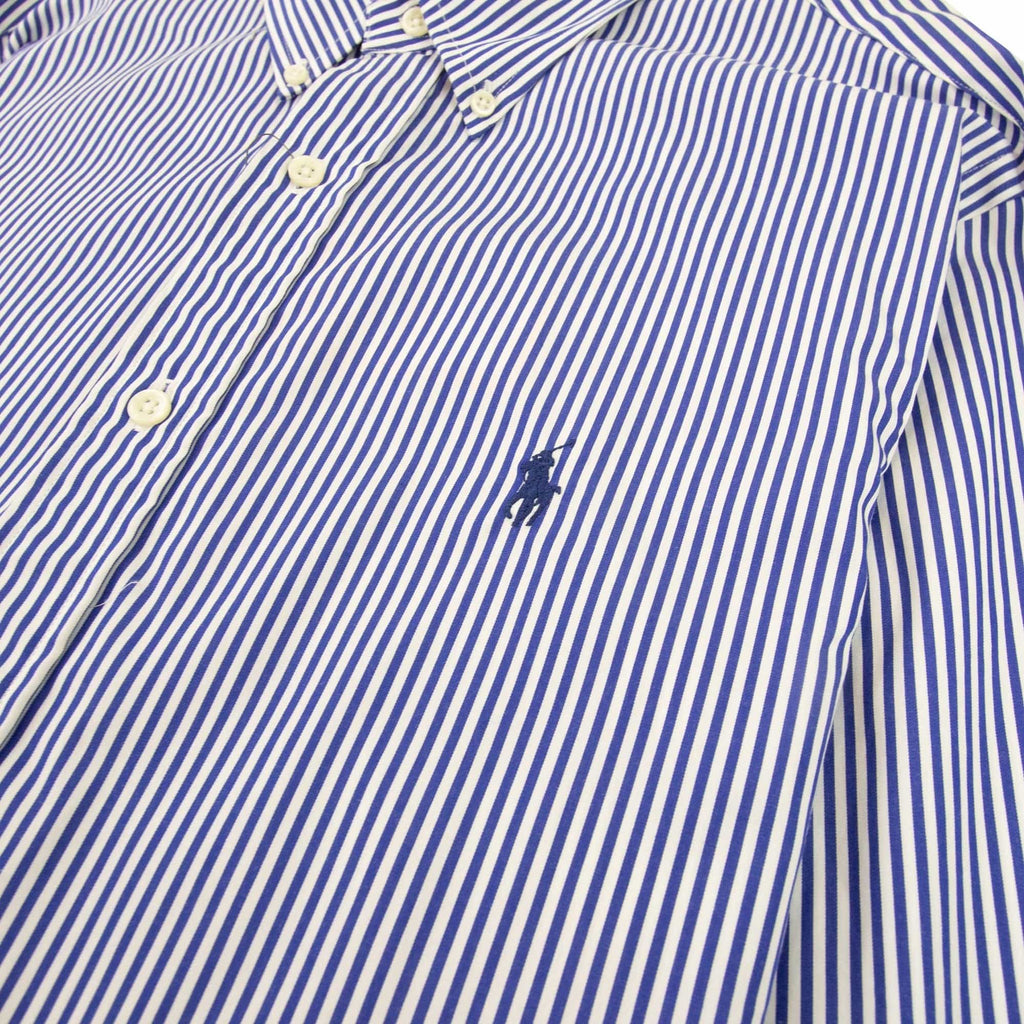 Polo Ralph Lauren Wersm Stripe Slim Fit Long Sleeve Shirt Blue/white