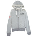 True Religion True Camo Rubber Print Zip Up Hoody Gray Marl Melan