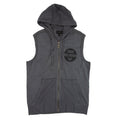 True Religion Terry Sleeveless Hoodie Pavement