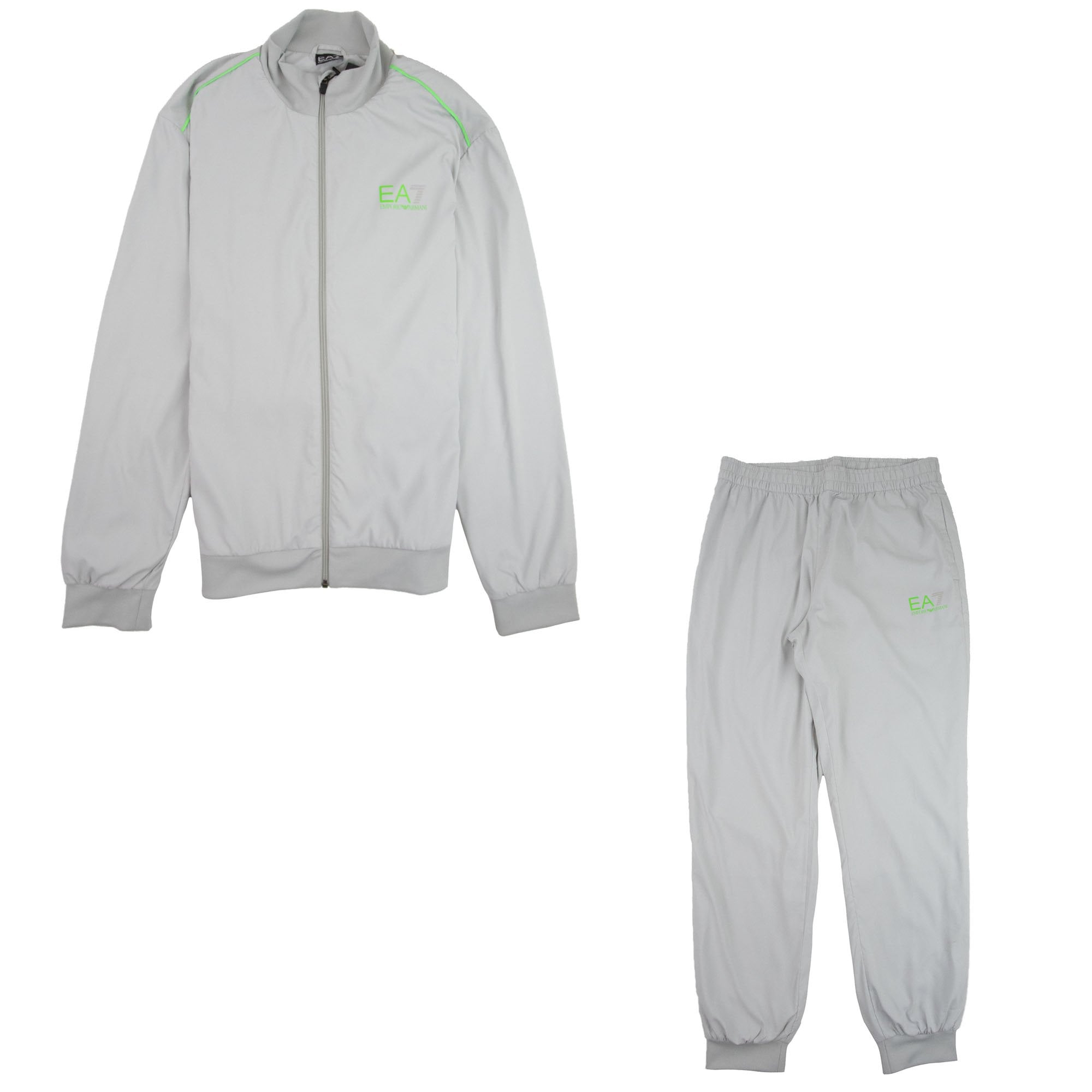 EA7 Ventus 7 Chest Logo Tracksuit Grey