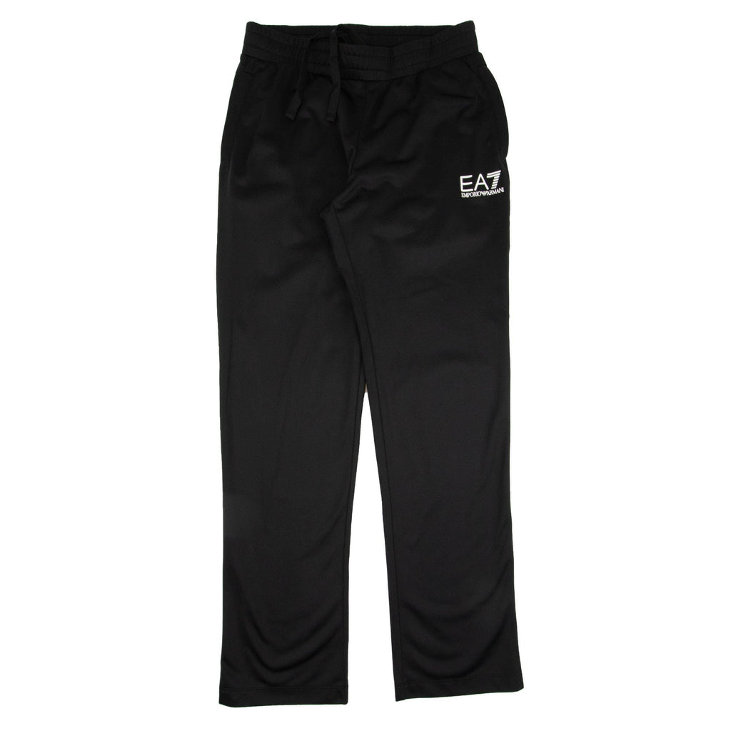 EA7 Train Logo Funnel Neck Polyester Track White/black