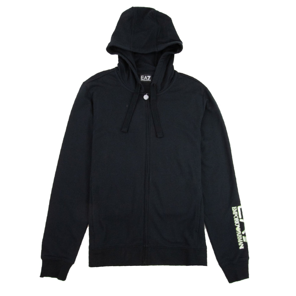 EA7 Train Visibility Zip Up Hoody Tracksuit Black