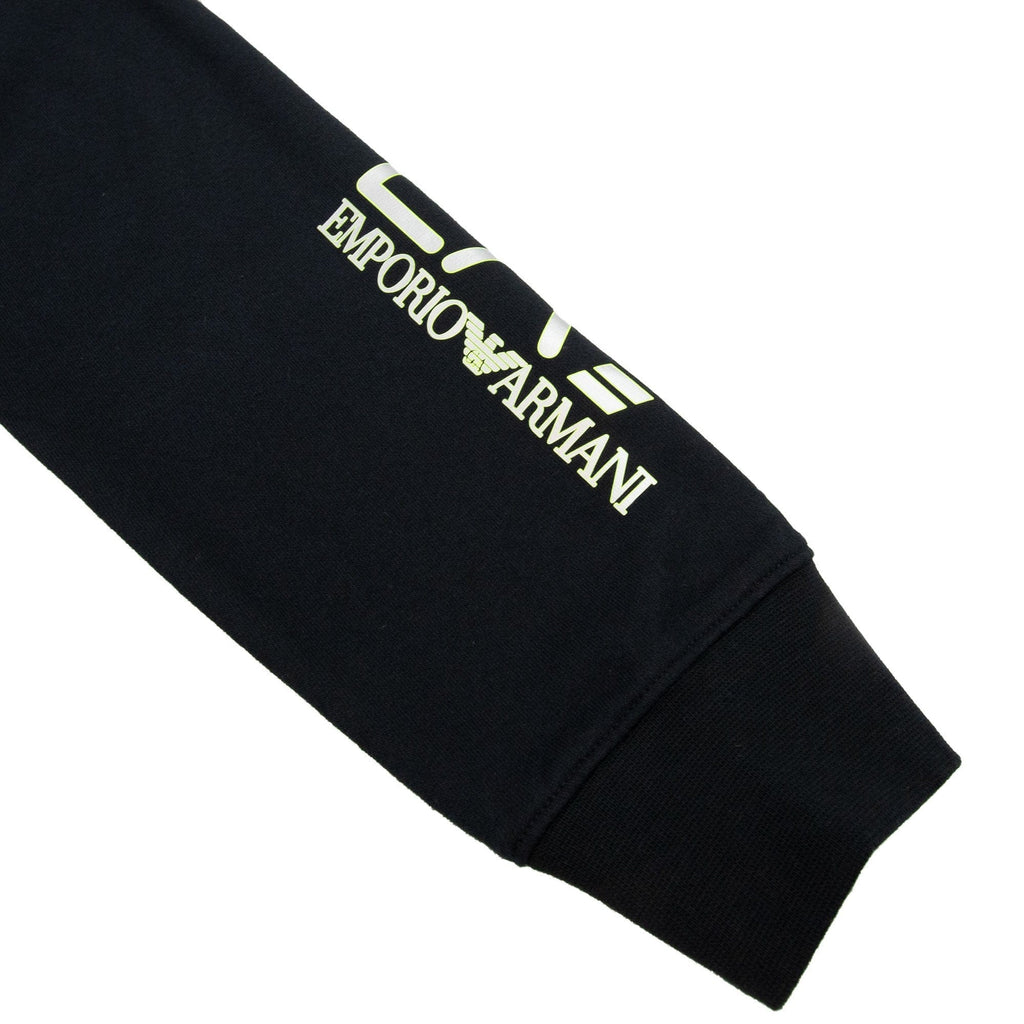 EA7 Train Visibility Zip Up Hoody Tracksuit Black