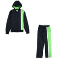 EA7 Train Colour Block Tracksuit Indigo/green