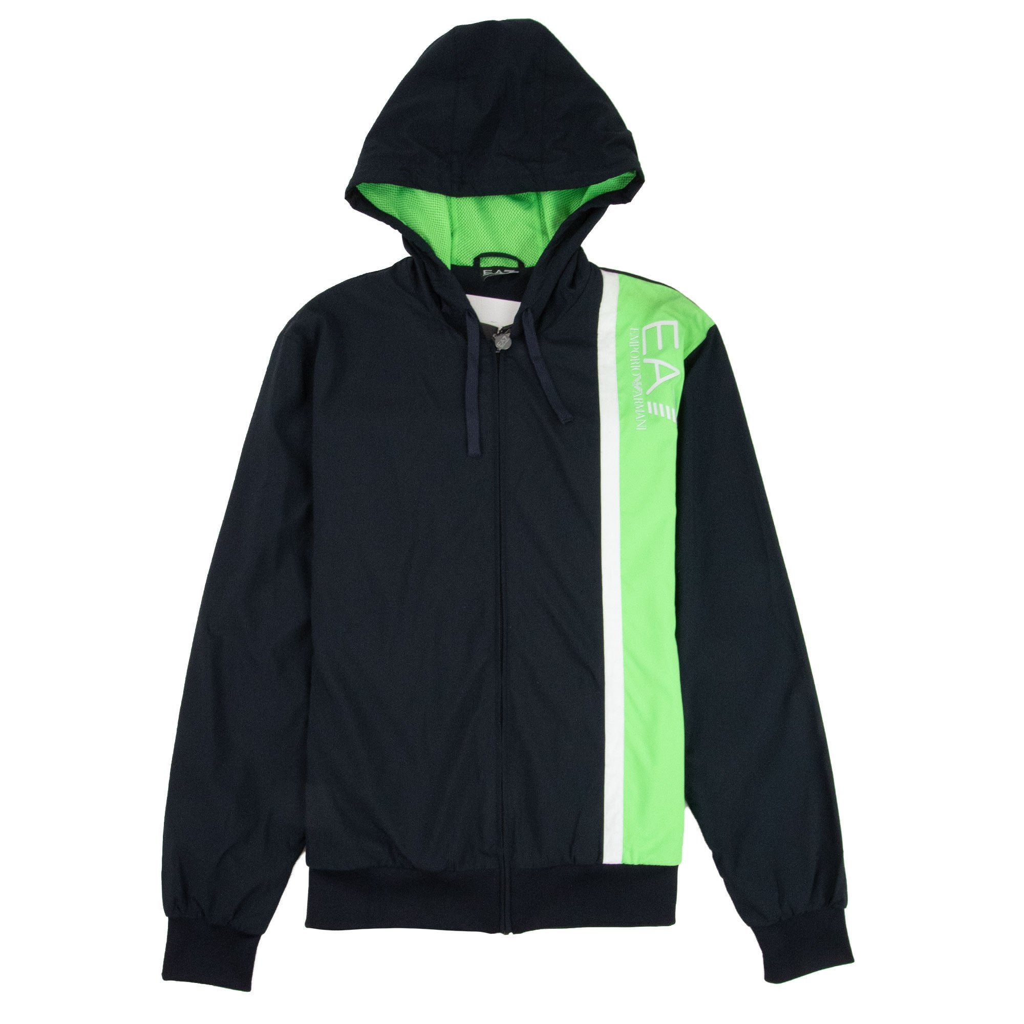 EA7 Train Colour Block Tracksuit Indigo/green