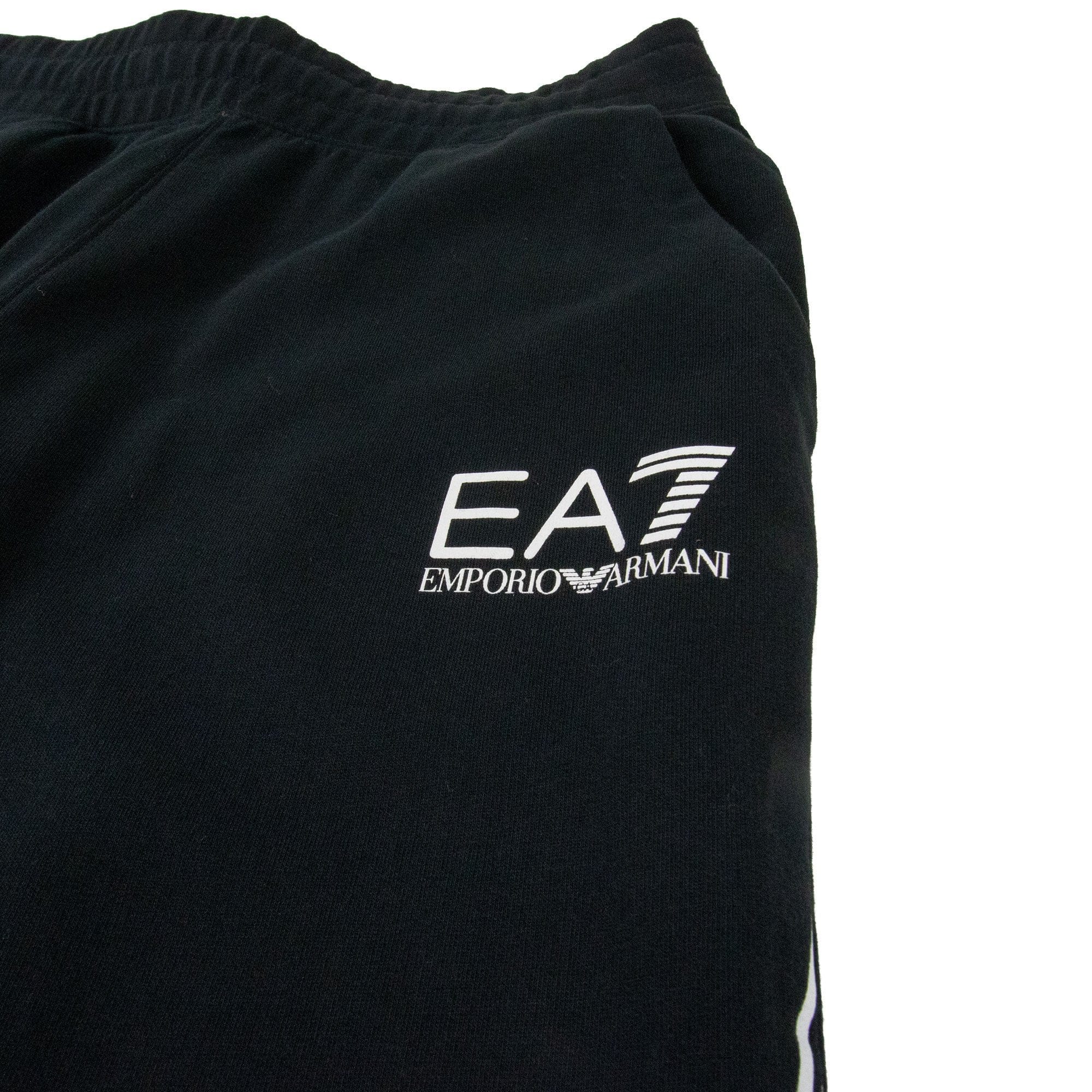 EA7 Train Side 7 Lines Trackpants Black