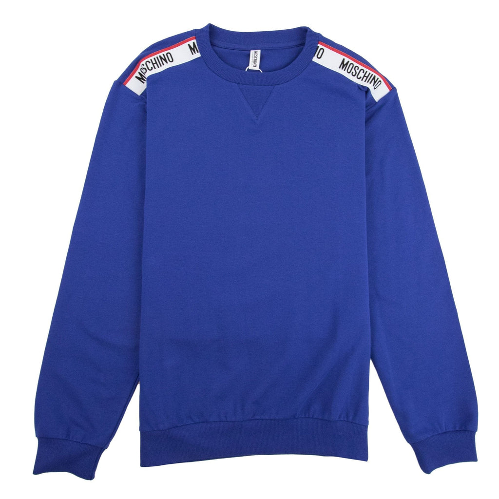 Moschino Underwear Tape Sweatshirt Elec Blue 0279