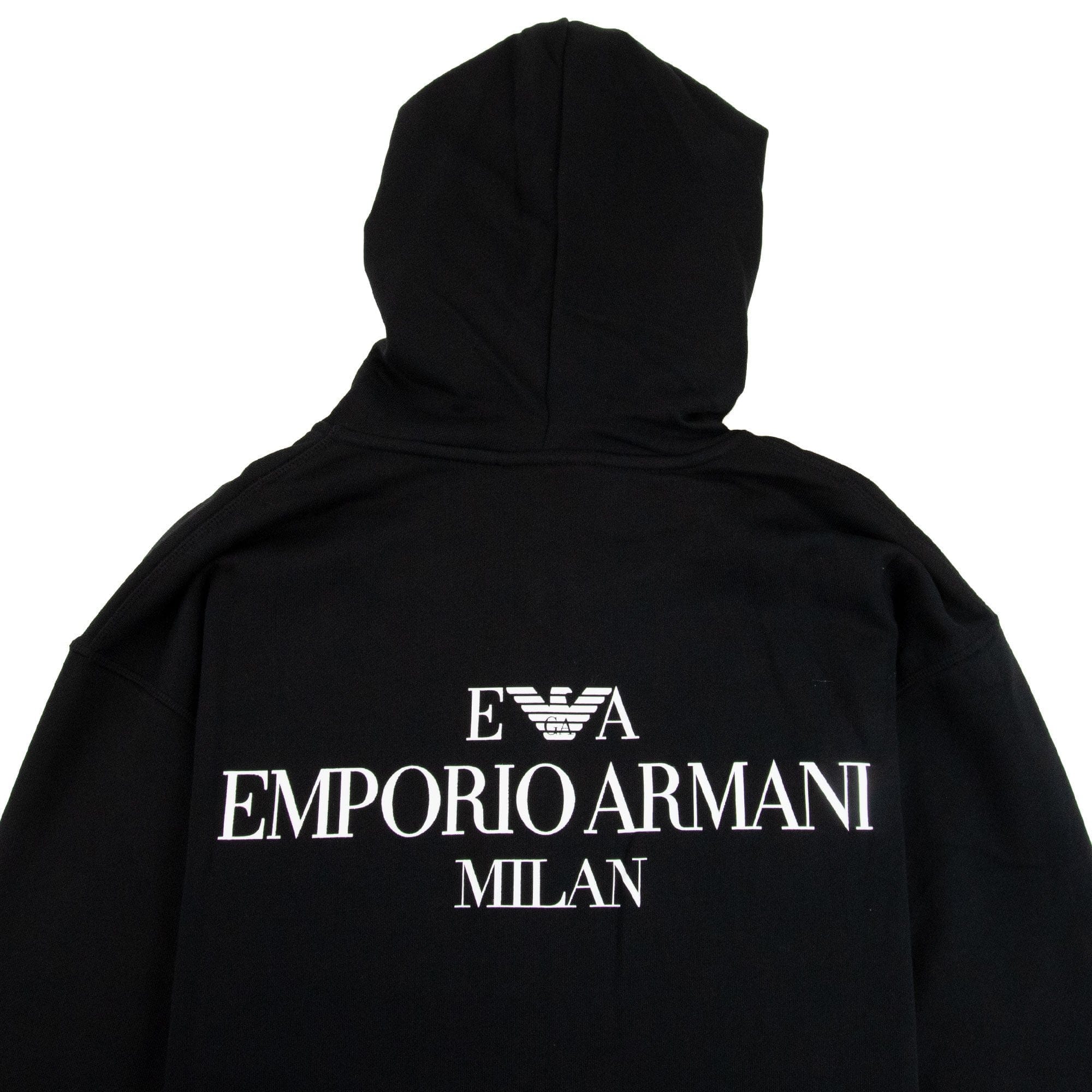 Emporio Armani Front Pocket Zip Up Hoody Nero 0999