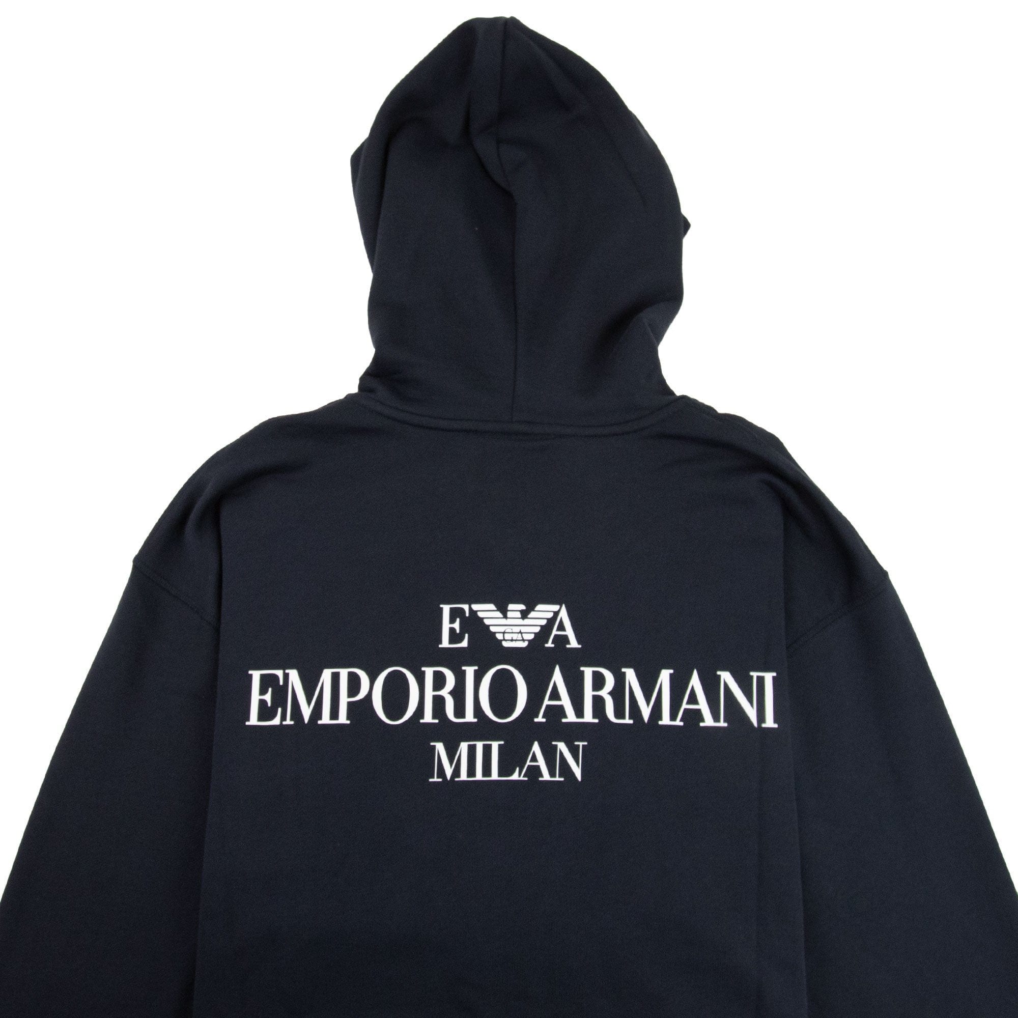 Emporio Armani Front Pocket Zip Up Hoody Navy 0920