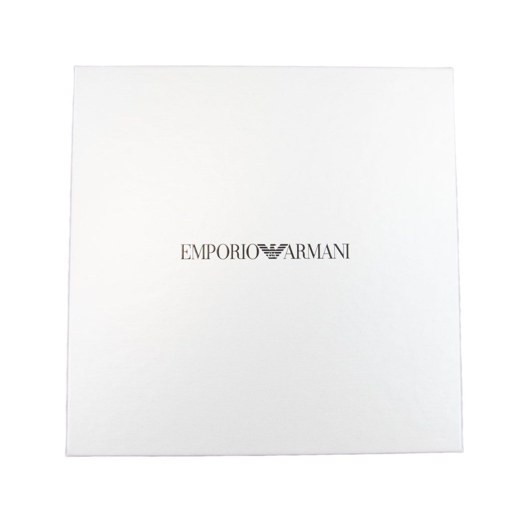 Emporio Armani Eagle Buckle Belt Dark Tan