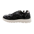 Dolce & Gabbana Low Top Pokka Dot Running Sneaker Black