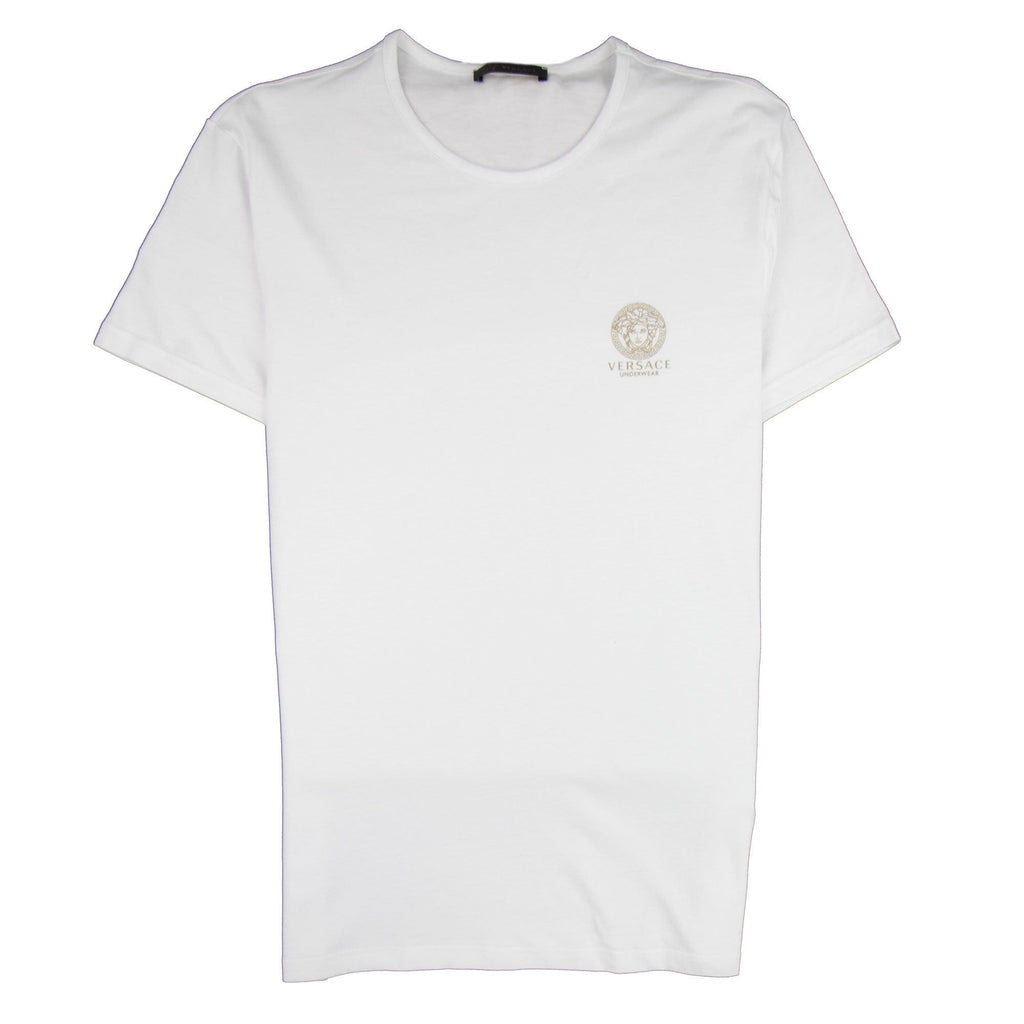 Versace Underwear Chest Logo Box Tee White