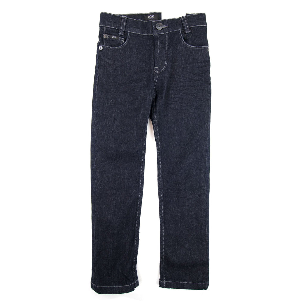 Hugo Boss Kids Raw Denim Slim Fit Jeans Denim